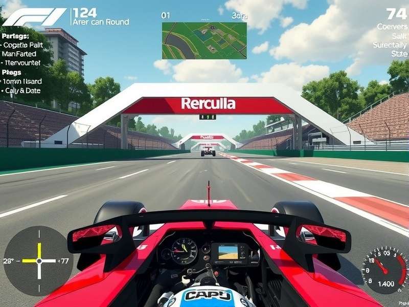 F1 24 PC Gameplay screenshot showing detailed car and Monaco track