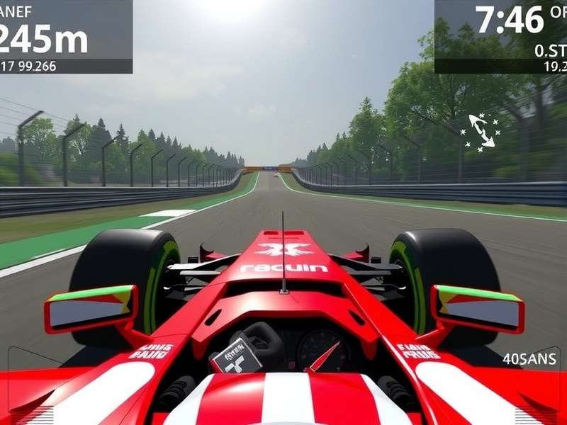F1 24 Game Screenshot showing realistic racing graphics