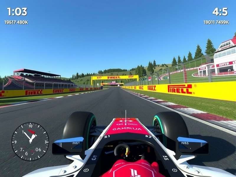 Speed Dreams open source racing simulator gameplay