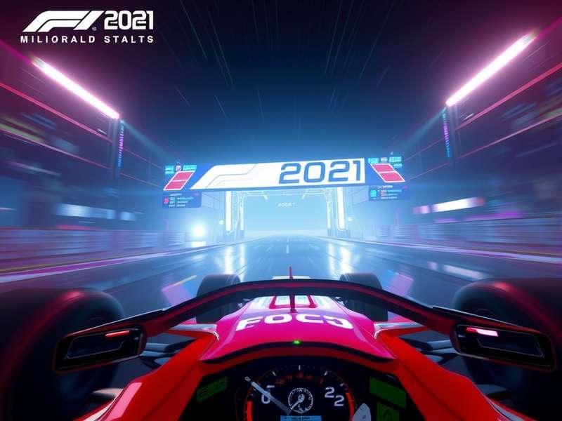 F1 2021 Game Steam gameplay screenshot showing detailed car and Monaco circuit