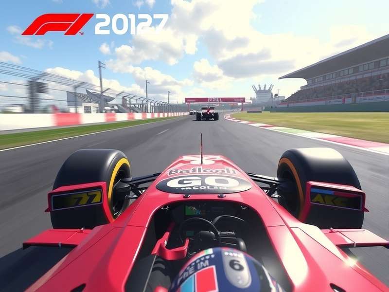 Assetto Corsa with F1 mod loaded on a PC screen