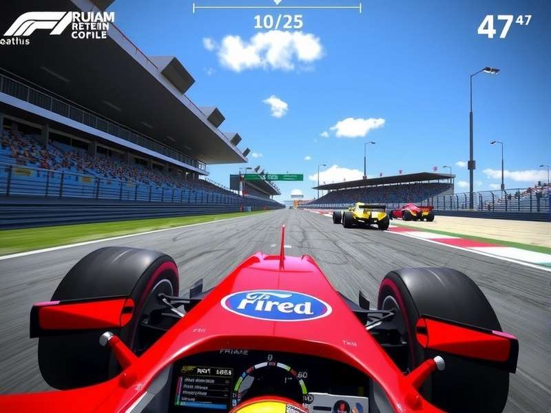 F1 Web Racer Pro gameplay screenshot showing Monaco circuit