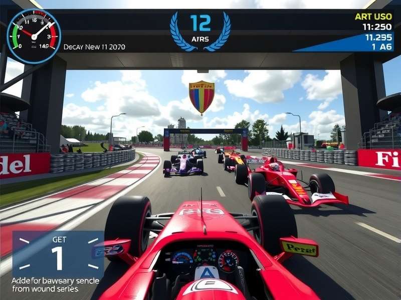 Max Verstappen in his Red Bull Racing car