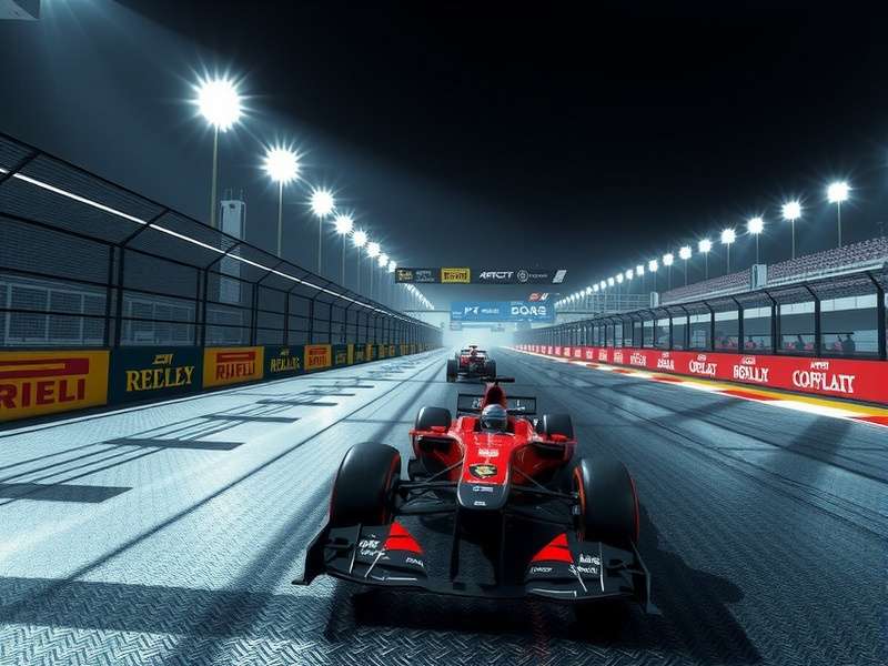 Sim racing setup with older monitor