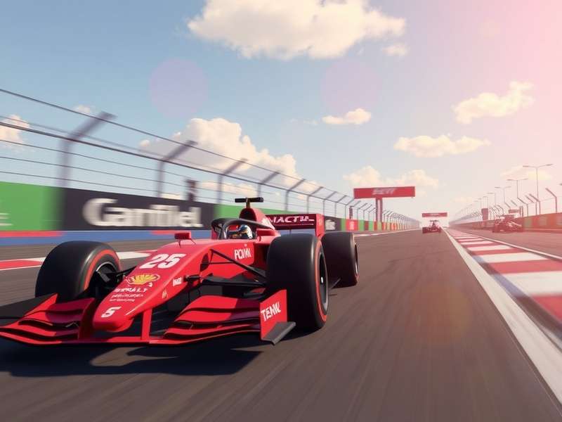 F1 Race Stars colourful gameplay