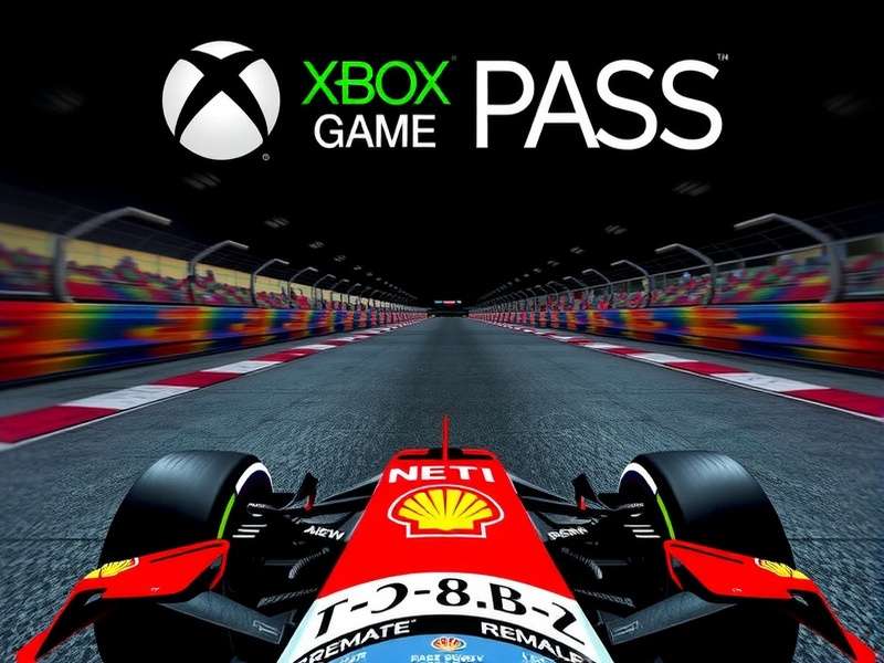 F1 24 game running on Xbox Series X with Game Pass interface visible