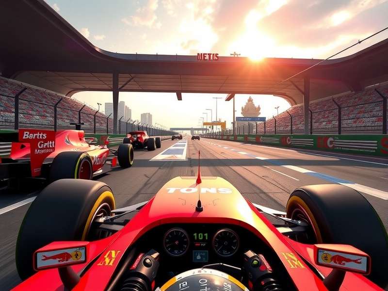 F1 Games Online featuring various racing simulators and PC setups