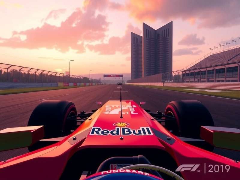 F1 2019 Game Cover Art on PlayStation 4 console