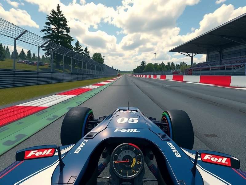 F1 23 Career Mode screenshot on PS5 showing driver and development graph