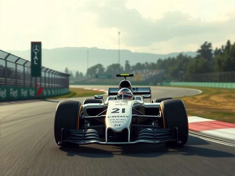Mercedes-AMG W15 Formula 1 car in-game render from F1 2024
