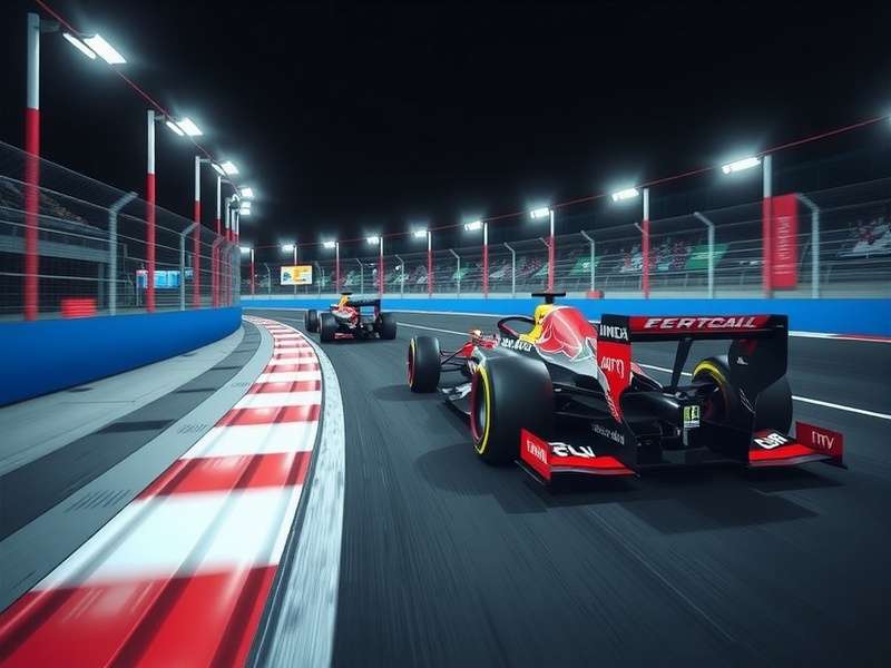 Xbox Series X console with Formula 1 game on screen