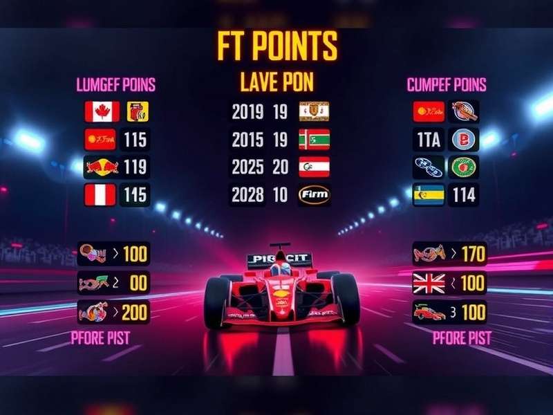 F1 Points System Visualization