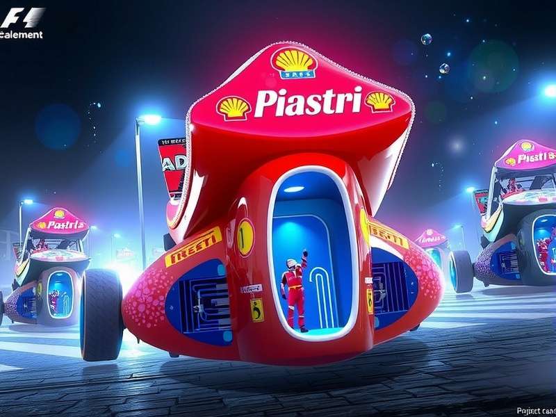 Oscar Piastri driving the McLaren MCL60 at the British Grand Prix