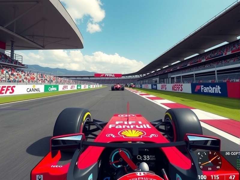 F1 24 Gameplay screenshot showing a Red Bull Racing car at Silverstone
