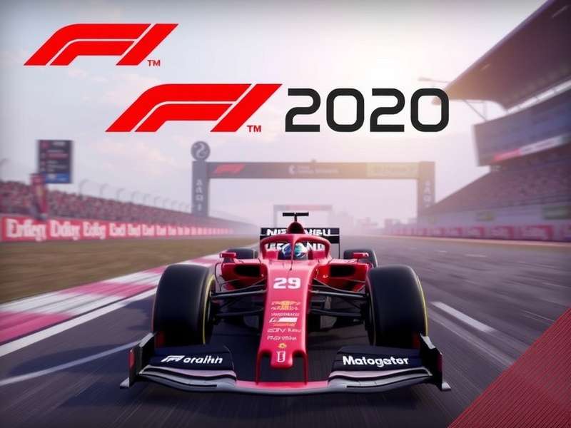 F1 2020 Game Cover featuring a Mercedes-AMG F1 car in dramatic lighting