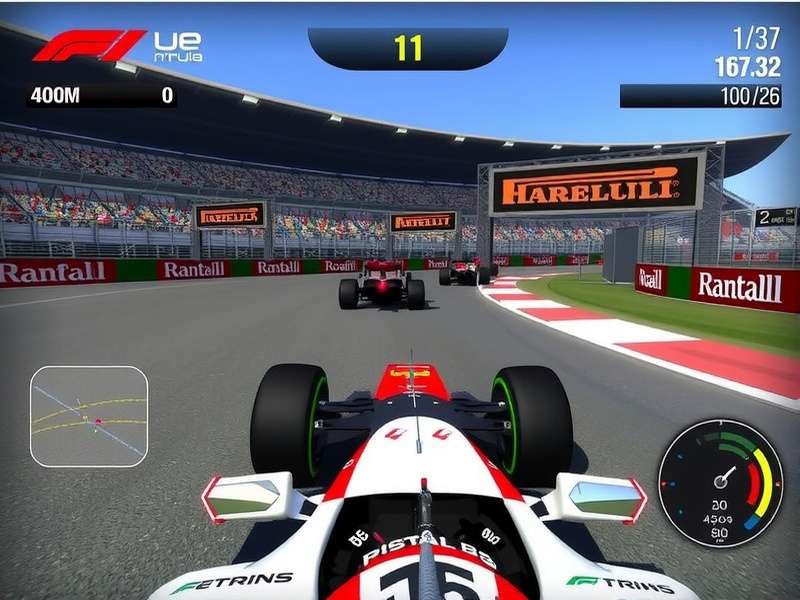 F1 Game Download Demo gameplay screenshot showing detailed car and track graphics