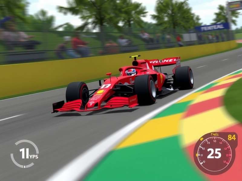 In-depth screenshot of the new F1 25 My Team management interface on Xbox
