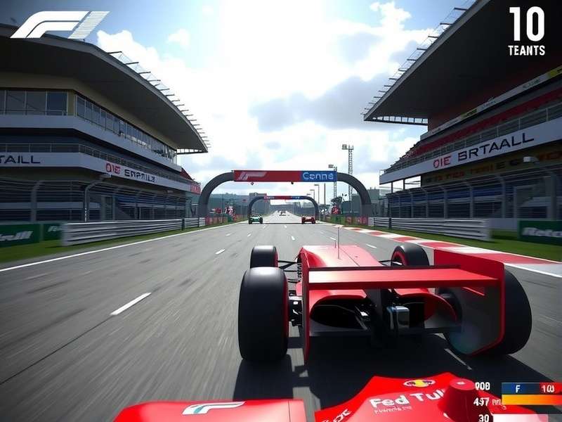 Tamil language mod for F1 game showing custom interface and commentary
