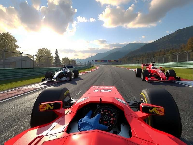 F1 2025 Game Online Multiplayer Lobby and Race Action