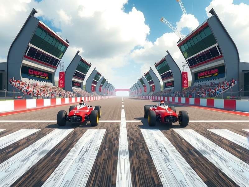 A thrilling F1 car taking a corner at the Monaco Grand Prix, with crowds in the background