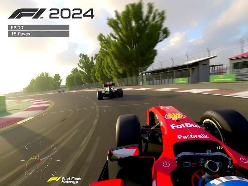 F1 Game PS4 2024 — Official cover art featuring championship cars and the legendary circuits of the season.