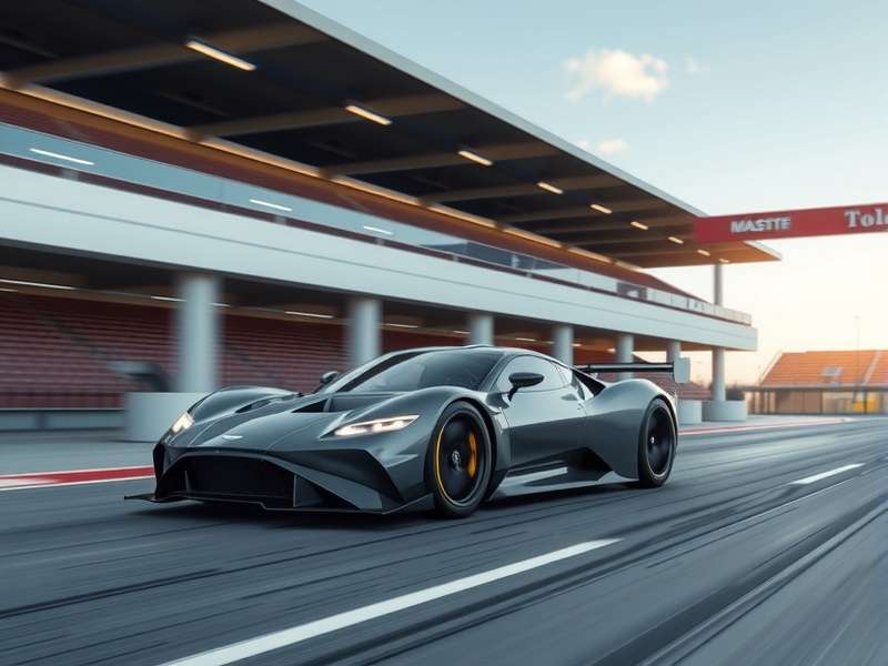 Aston Martin AMR25 F1 car in British Racing Green livery, 2025 season