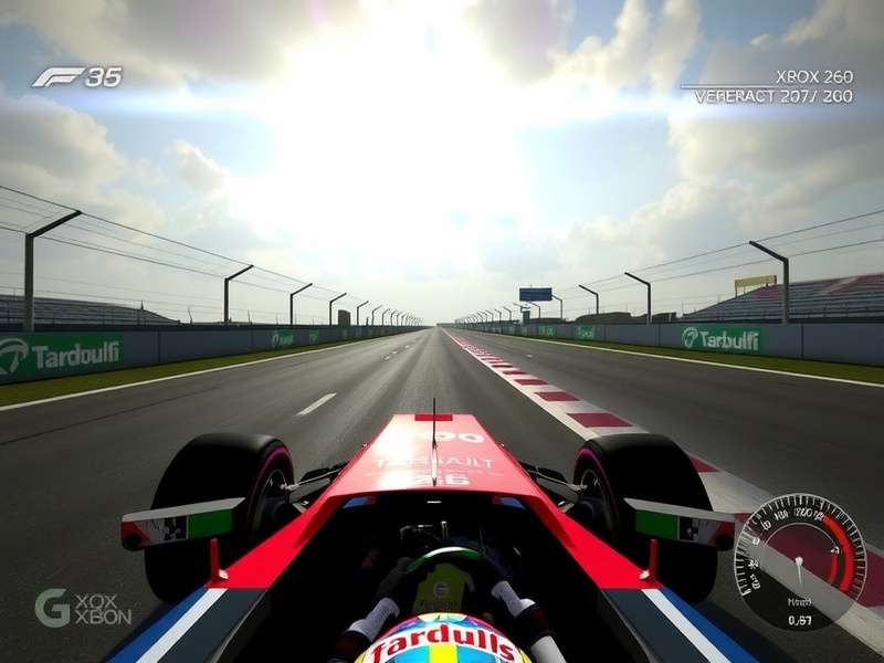 F1 Game Xbox 360 – intense Formula One racing action on the grid
