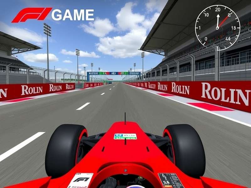 F1 Game Download For Android — Formula 1 racing game on a mobile phone screen