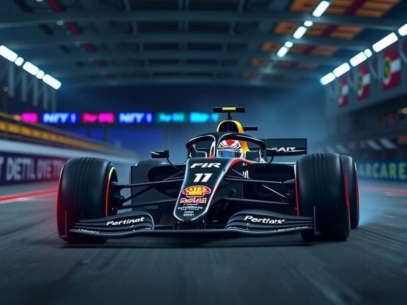 Dazn F1 live streaming interface showing race footage and driver standings overlay